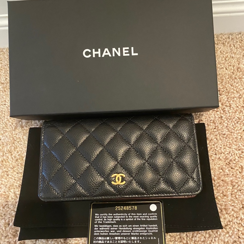 Chanel wallet.